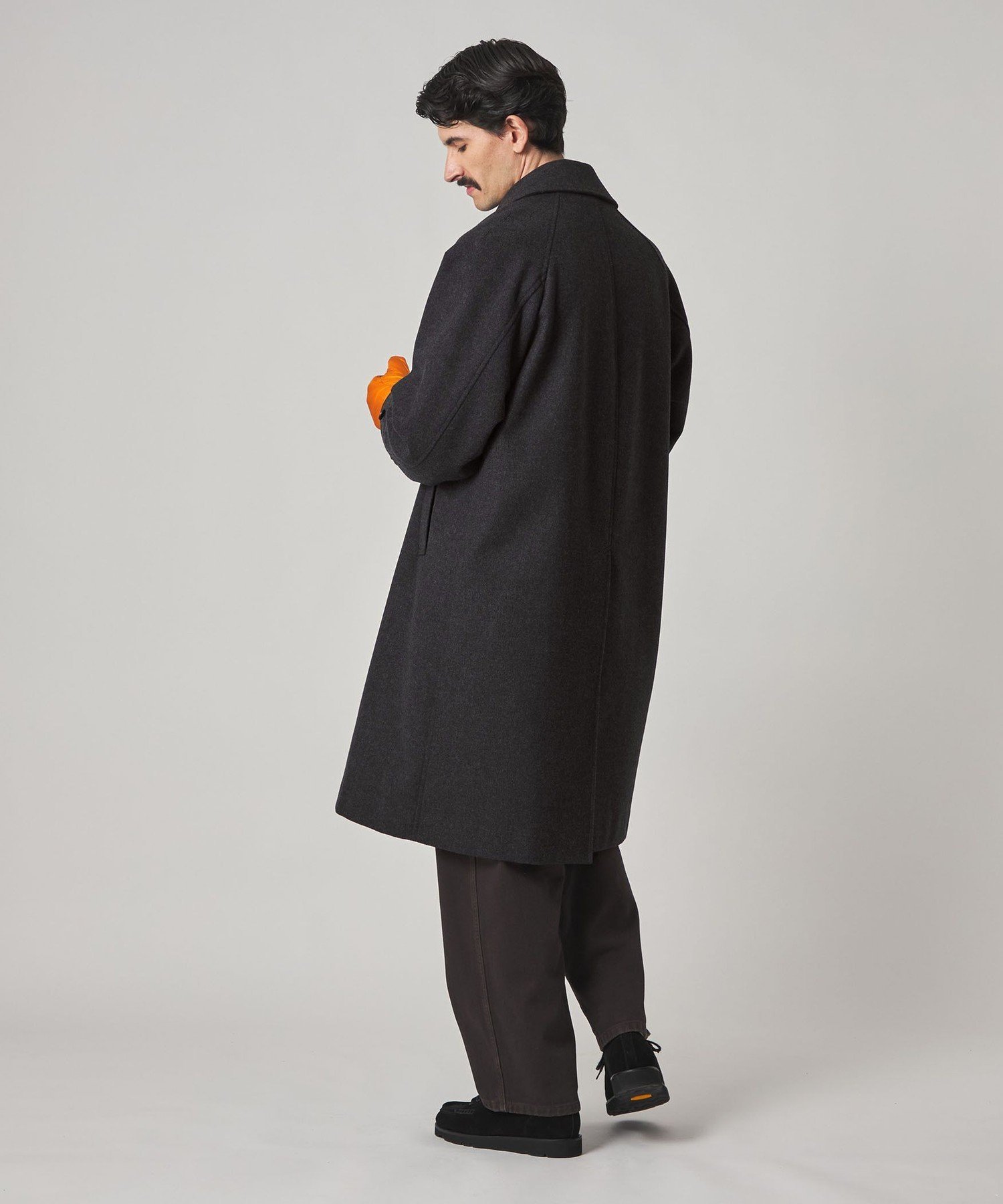 steven alan ダークグレー バルカラーコート Steven Alan＞ WL/CA バルカラー コート