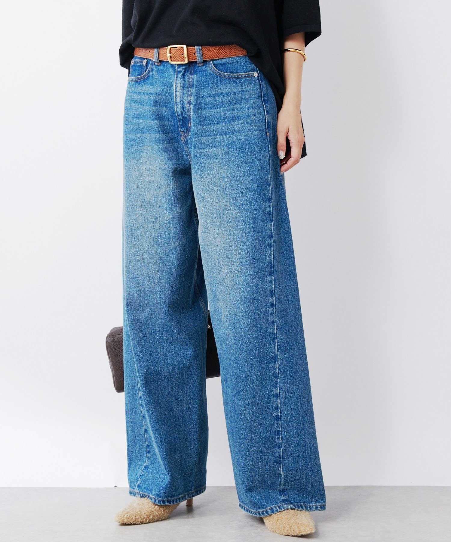 RIVE DROITE｜【MONN.:.(モン)】フロントナローデニムパンツ | Rakuten