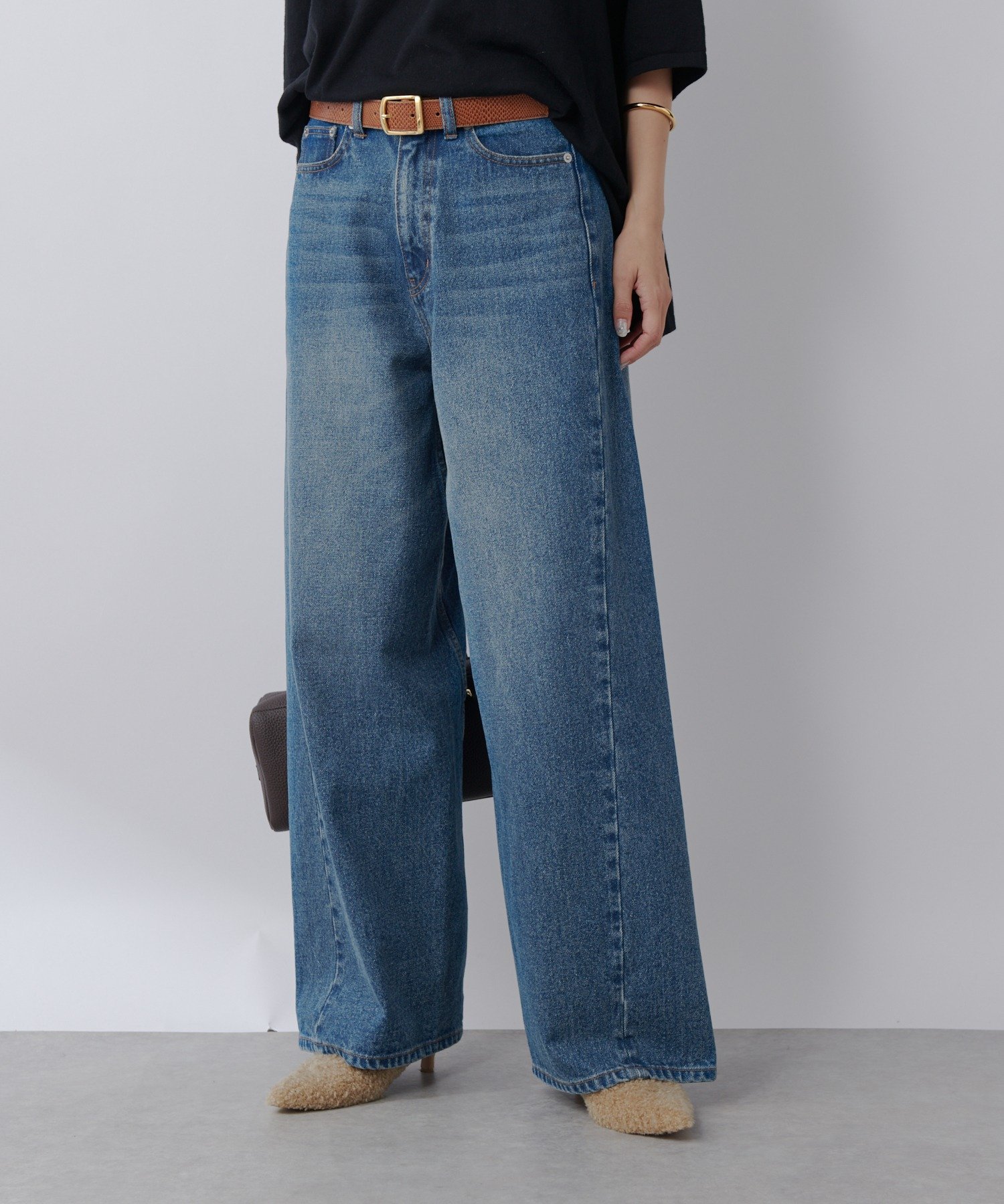 RIVE DROITE｜【MONN.:.(モン)】フロントナローデニムパンツ | Rakuten