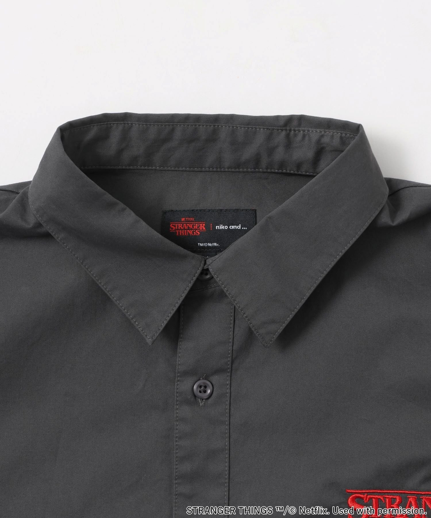 niko and ｜【STRANGER THINGS】コラボグラフィックシャツ