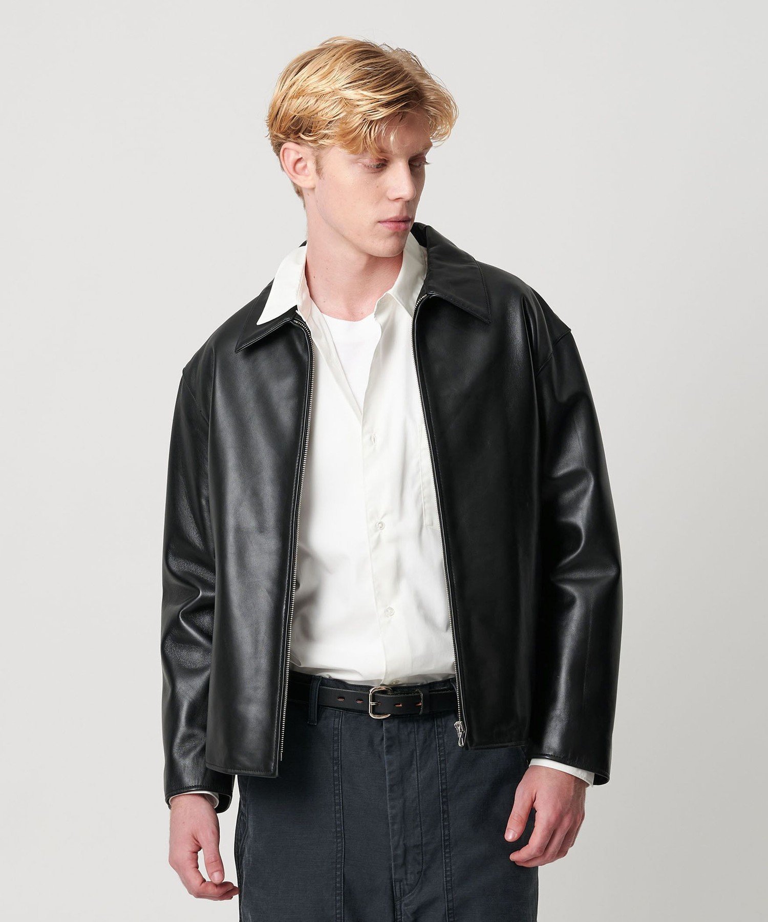 BEAUTY&YOUTH UNITED ARROWS｜シープレザー ジップ ブルゾン | Rakuten