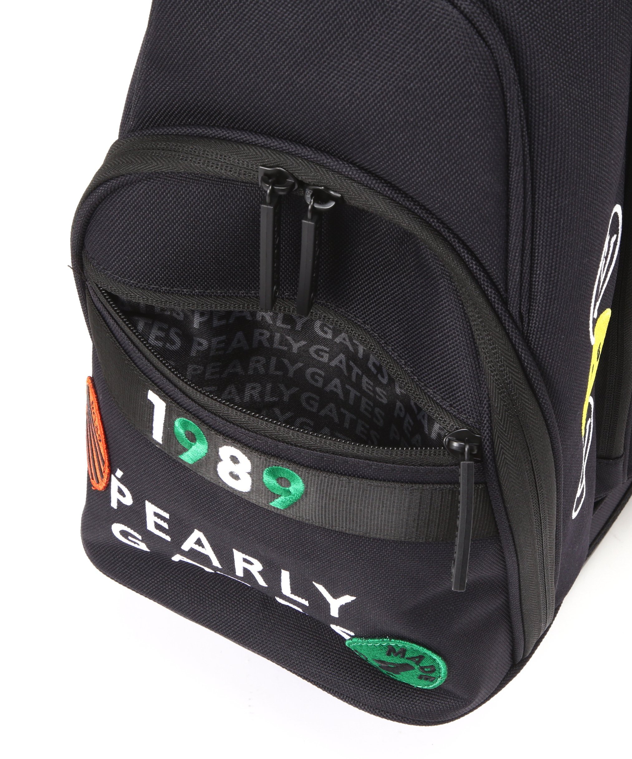 PEARLY GATES｜ワッペンスタンド式キャディバッグ (46インチ対応)(9型