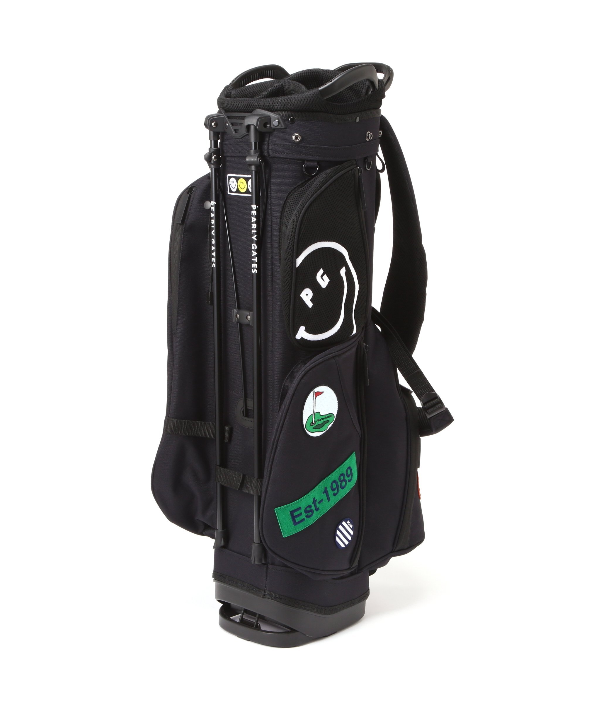 PEARLY GATES｜ワッペンスタンド式キャディバッグ (46インチ対応)(9型