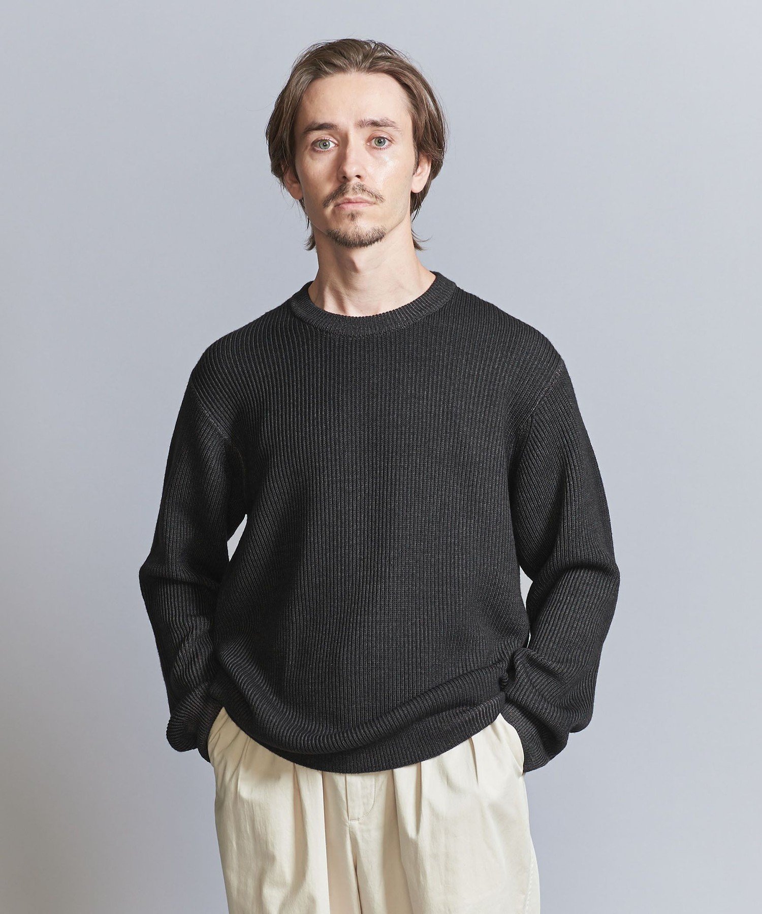 UNITED ARROWS LTD. OUTLET｜フェード アゼ クルーネック ニット