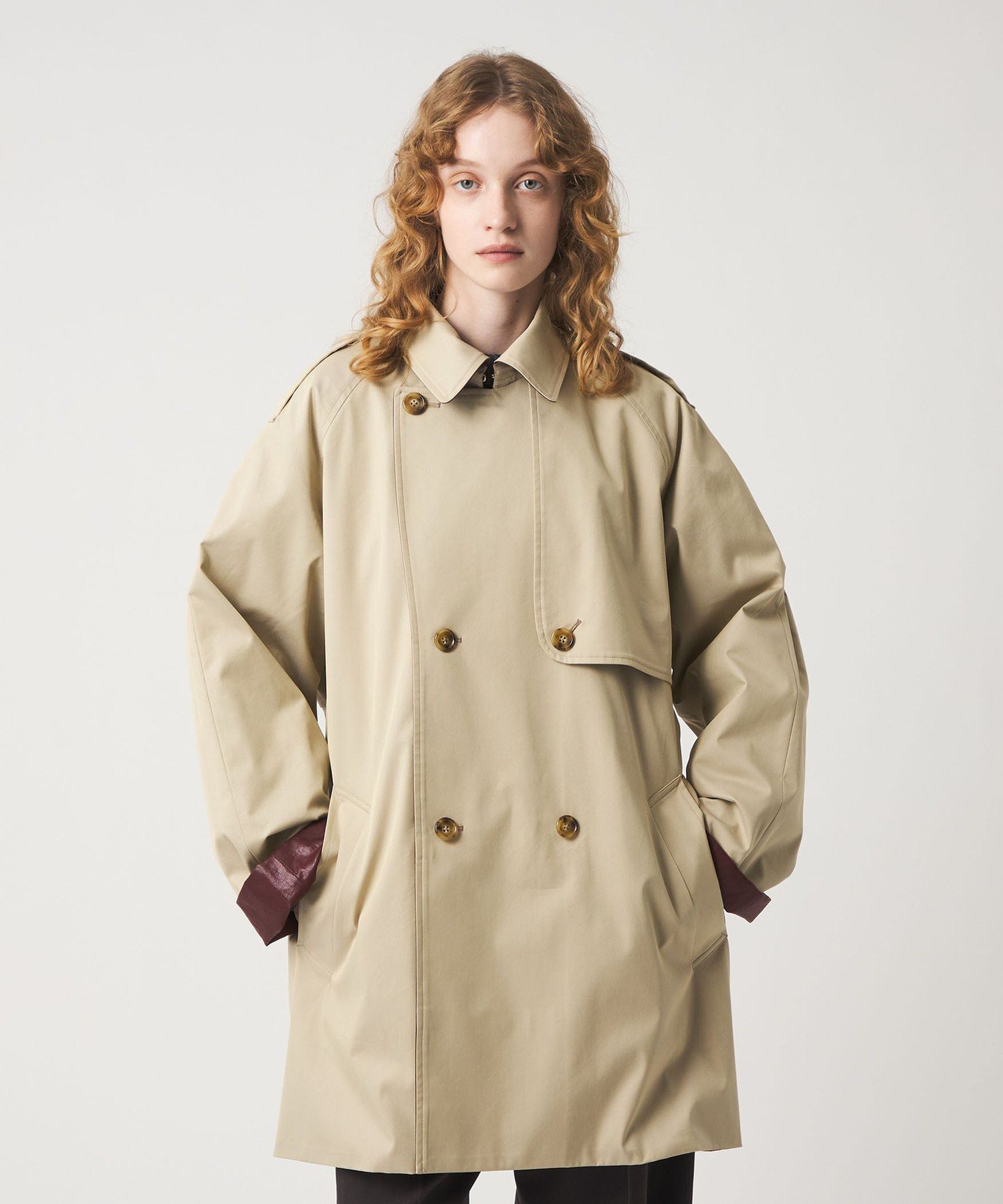 6(ROKU) ロク ユナイテッドアローズ リバーシブル 　ステンカラーコート 6(ROKU) ロク ユナイテッドアローズ リバーシブル ステンカラーコート