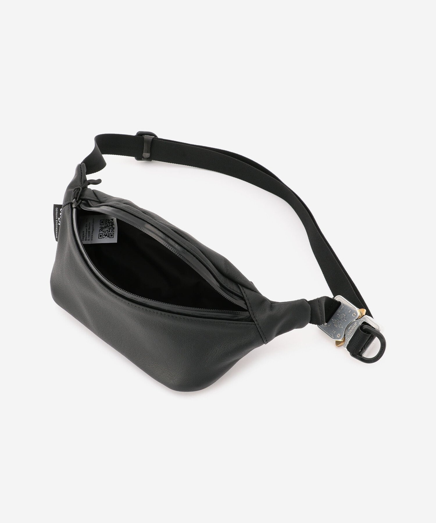 bagjack bshop別注 コブラバックル ヒップバッグ コーデュラ 黒 Bshop｜bagjack | コーデュラナイロン コブラバックルヒップバッグ