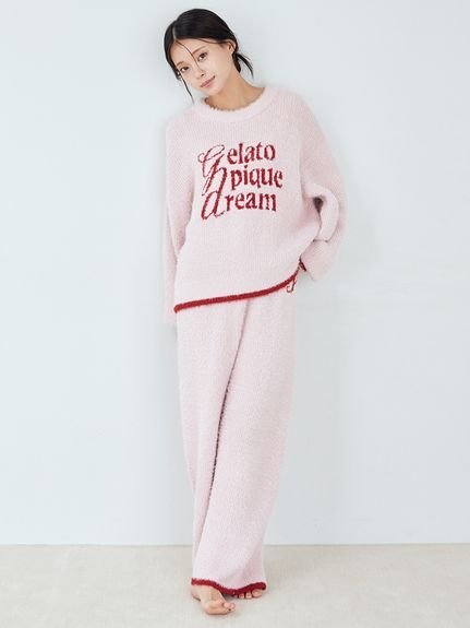 gelato pique｜ラメフェザーロングパンツ | Rakuten Fashion(楽天