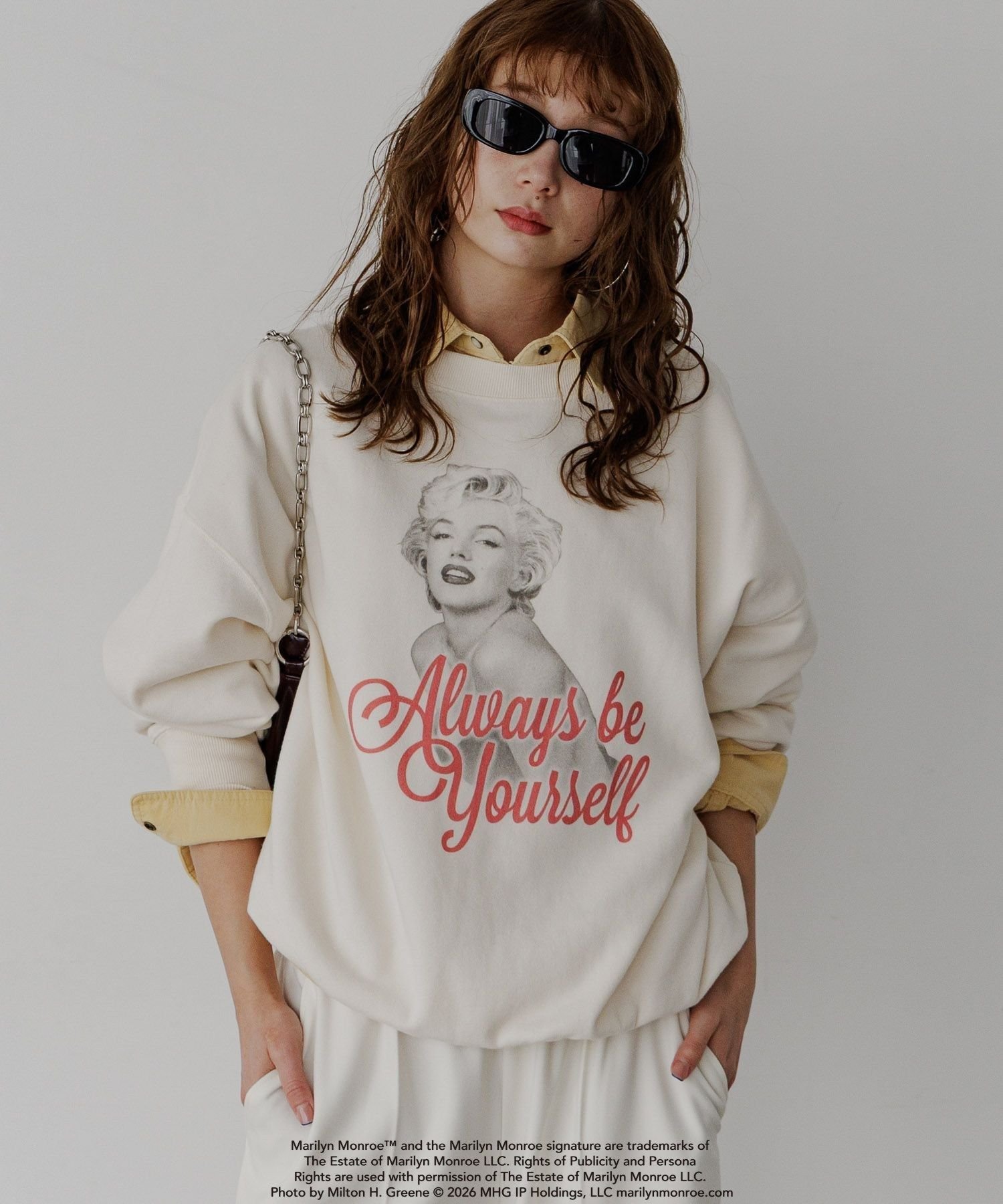 BAYFLOW｜【マリリン・モンロー生誕100周年】スウェットプルオーバー