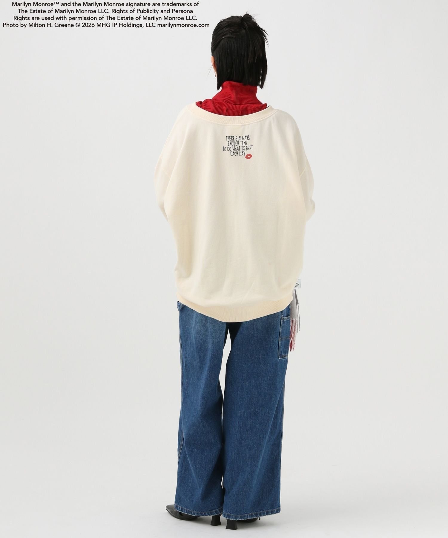 BAYFLOW｜【マリリン・モンロー生誕100周年】スウェットプルオーバー