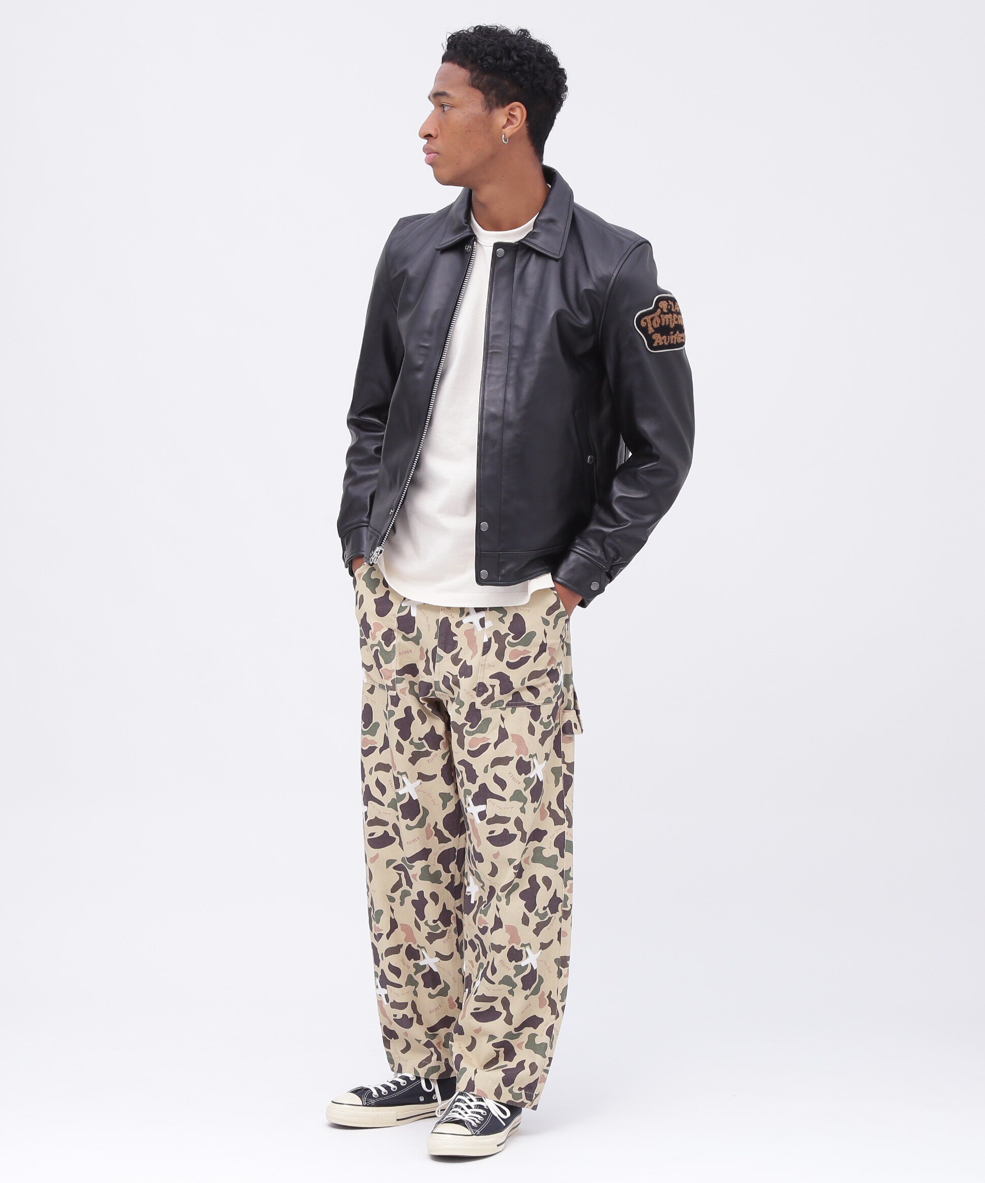 AVIREX｜LEATHER JACKET TOMCAT / レザー ジャケット トムキャット