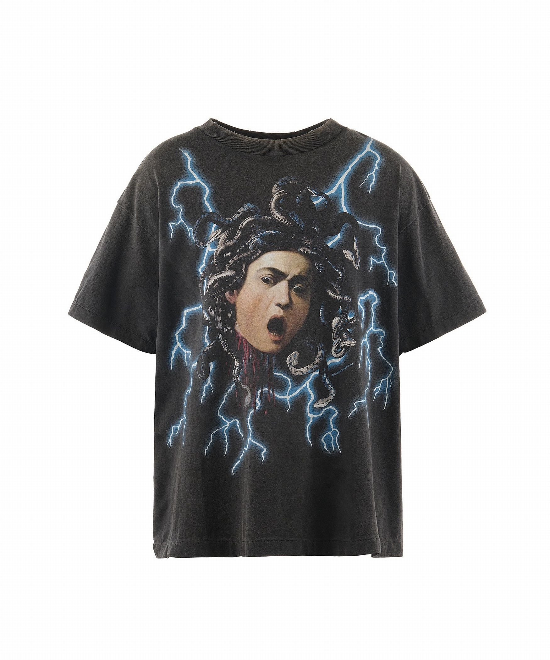 ROYAL FLASH｜SAINT MICHAEL/セントマイケル/SS TEE/MEDUSA/BLACK