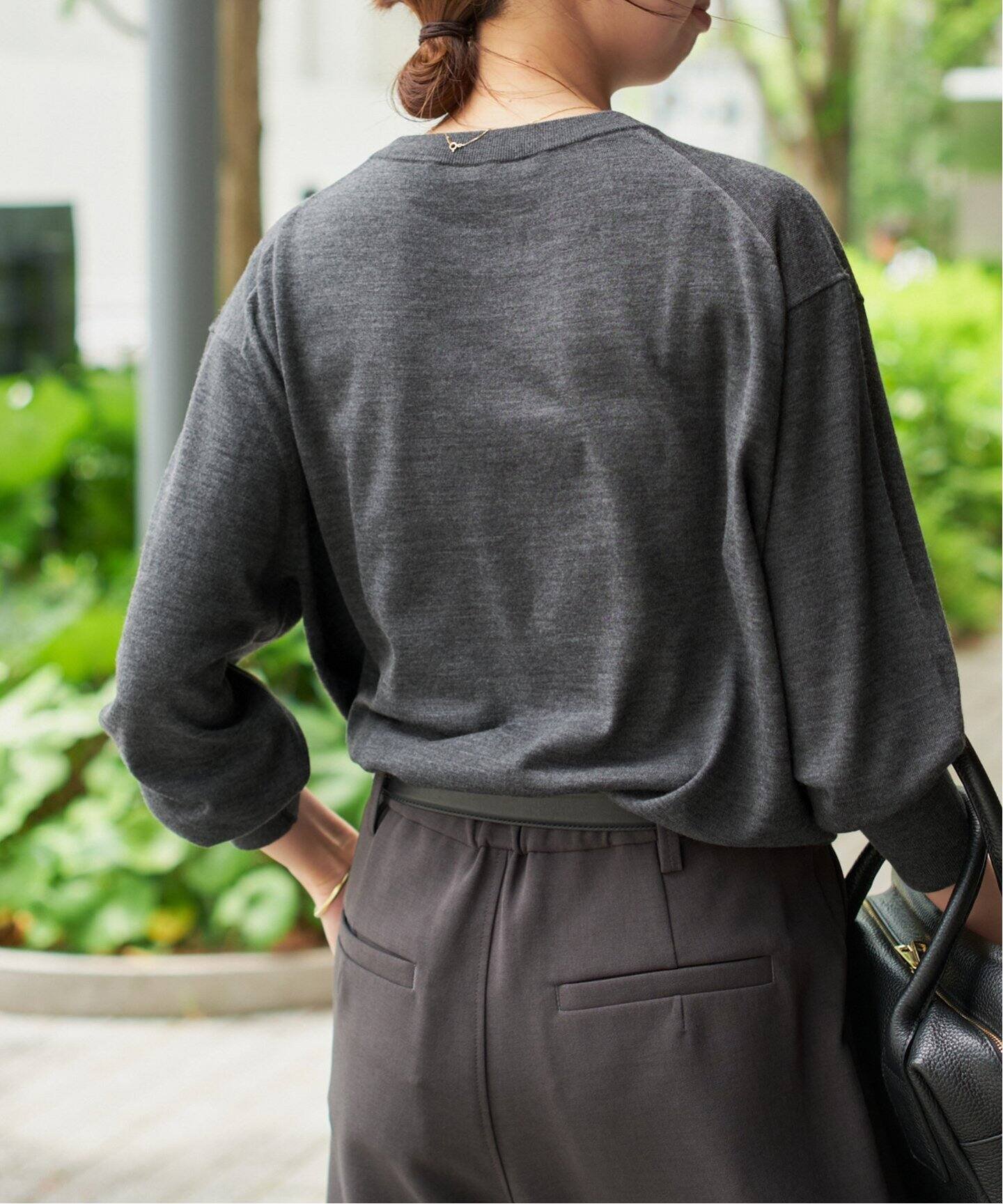 Spick & Span｜《手洗い可 / 追加》18G クルーネックプルオーバー