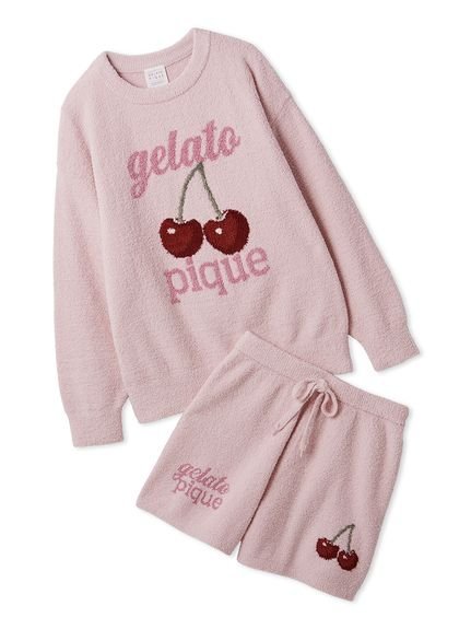 gelato pique｜【ONLINE限定】べビモコチェリージャガードプルオーバー