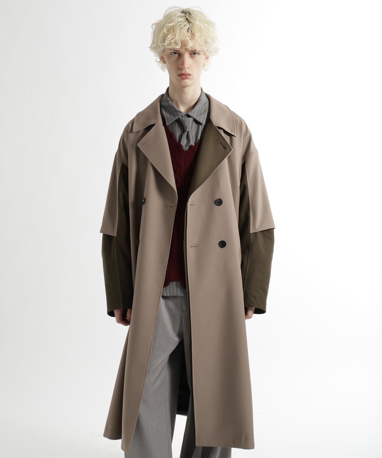 HARE｜レイヤードダブルコート | Rakuten Fashion(楽天ファッション