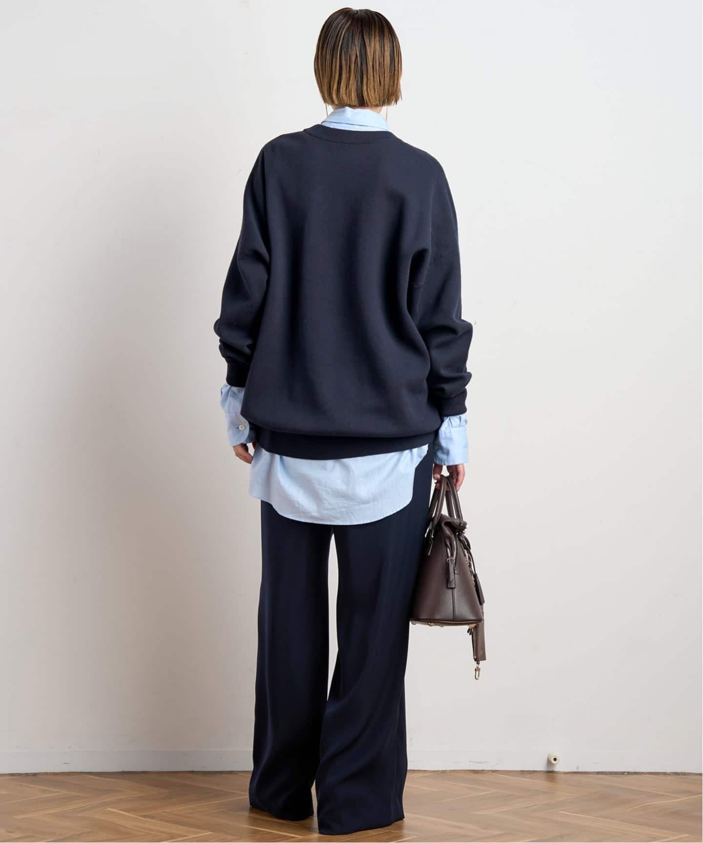 AP STUDIO｜コットンカシミヤリラックスプルオーバー | Rakuten