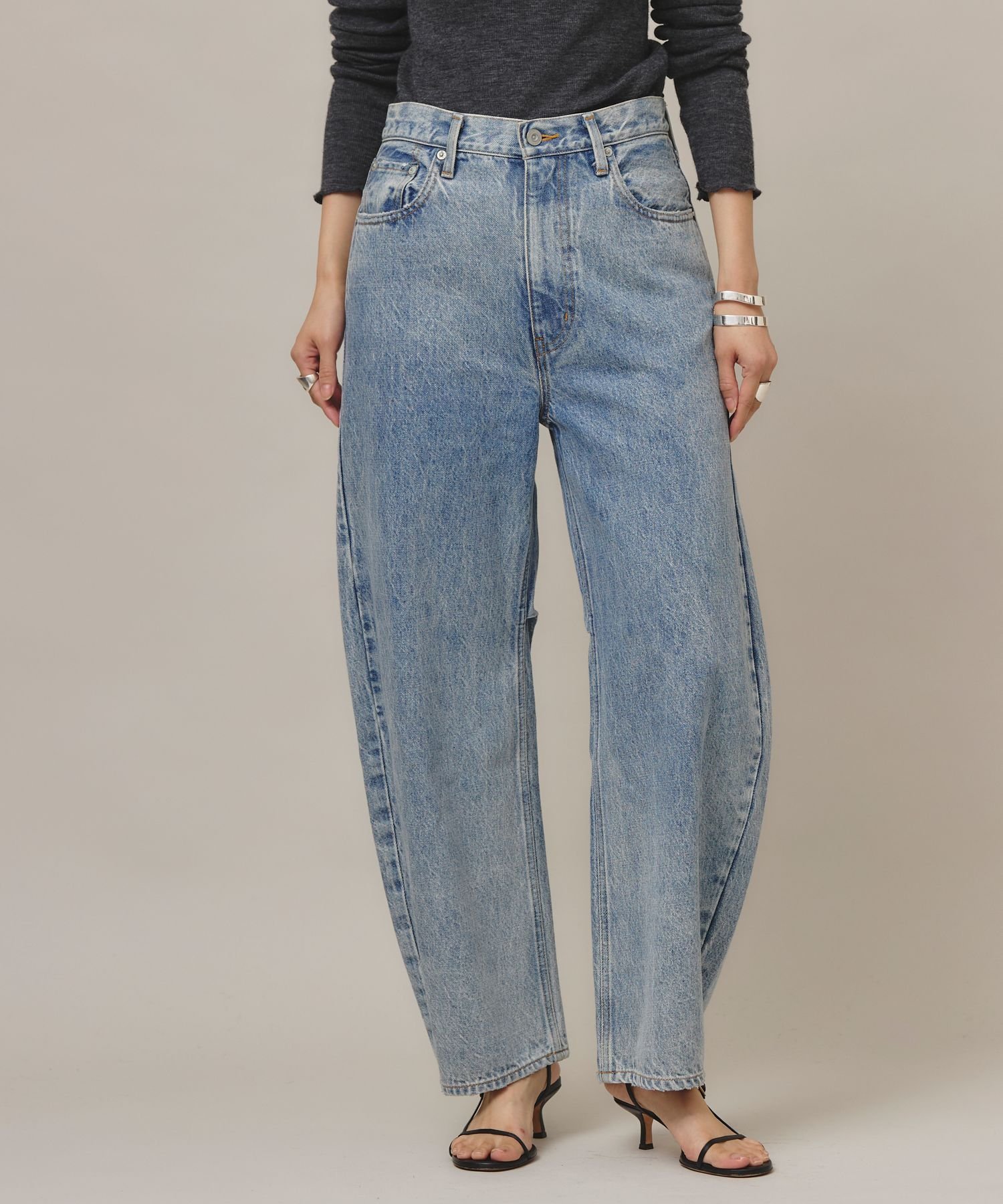 Curensology 〈&RC〉カーヴィーデニムパンツ Curensology｜<&RC>カーヴィーデニムパンツ | Rakuten Fashion(楽天