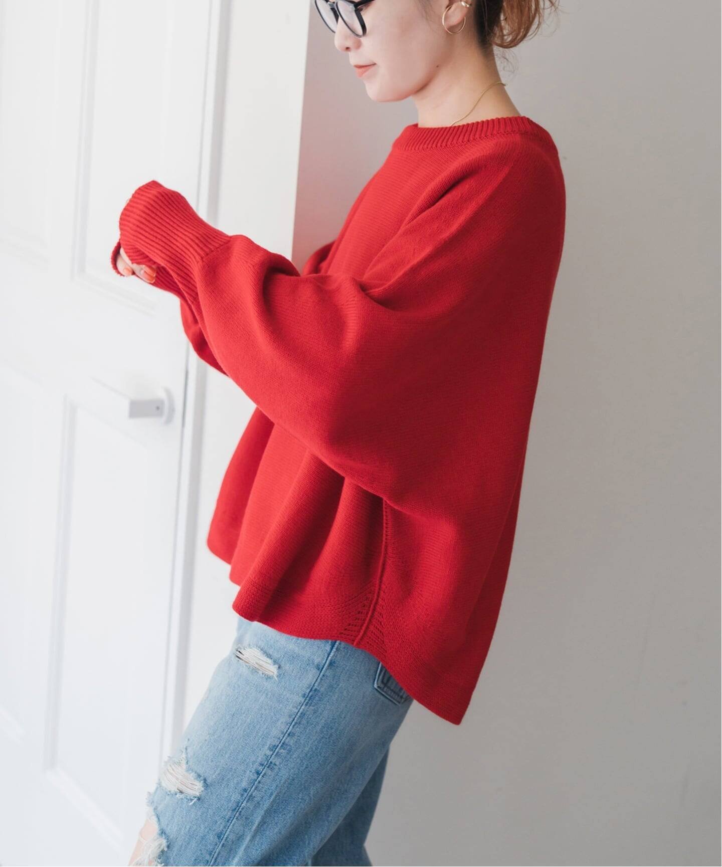 Spick & Span｜《WEB限定 / 追加3》バルキーヤーンドルマンロング