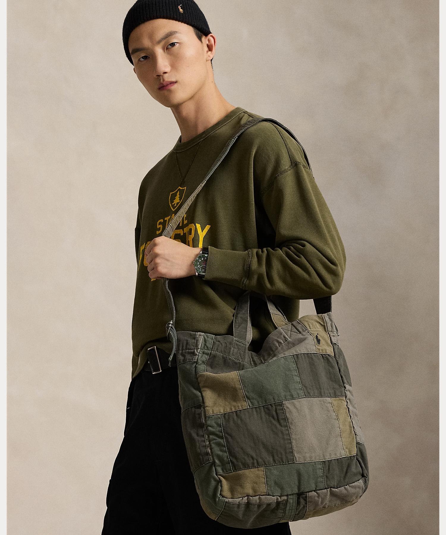 RALPH LAUREN｜パッチワーク キャンバス ショッパー トート | Rakuten