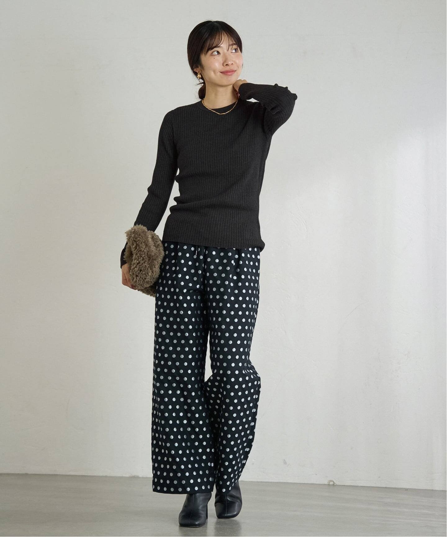 IENA｜EXメリノリブ クルーネックプルオーバー | Rakuten Fashion(楽天