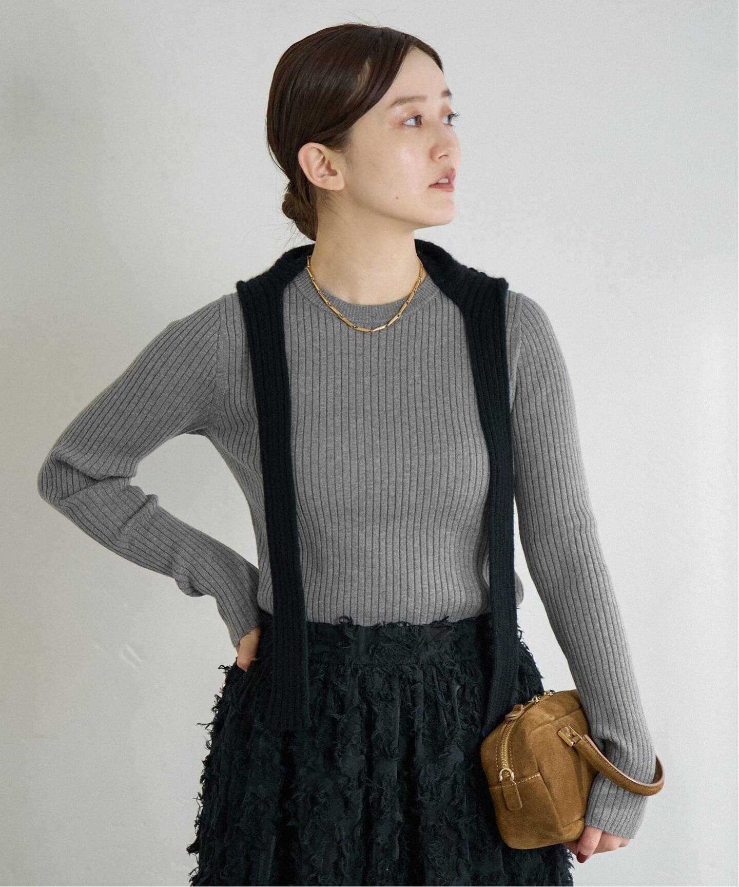 IENA｜EXメリノリブ クルーネックプルオーバー | Rakuten Fashion(楽天