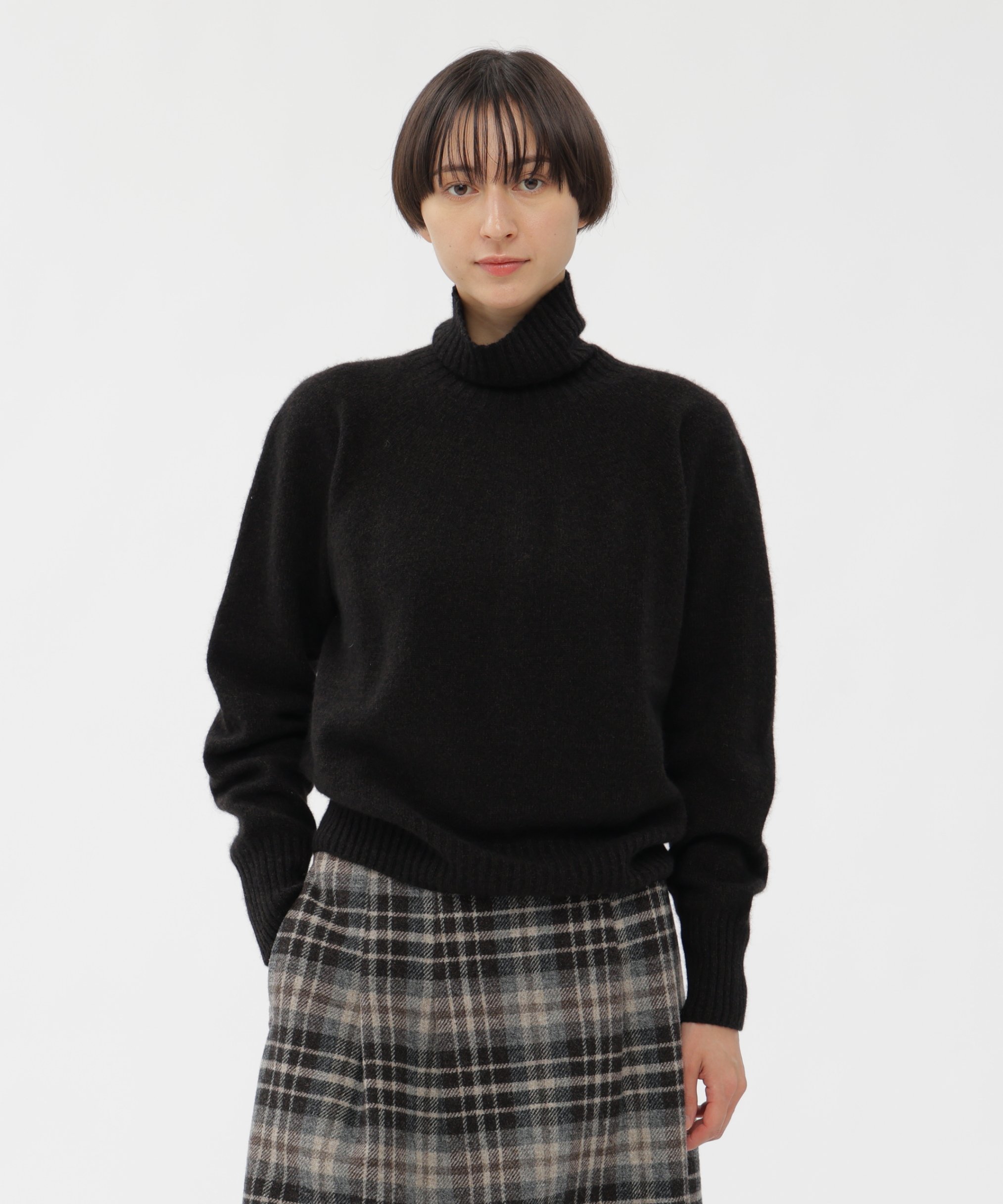 MARGARET HOWELL｜TWISTED CASHMERE WOOL KNITWEAR | Rakuten Fashion