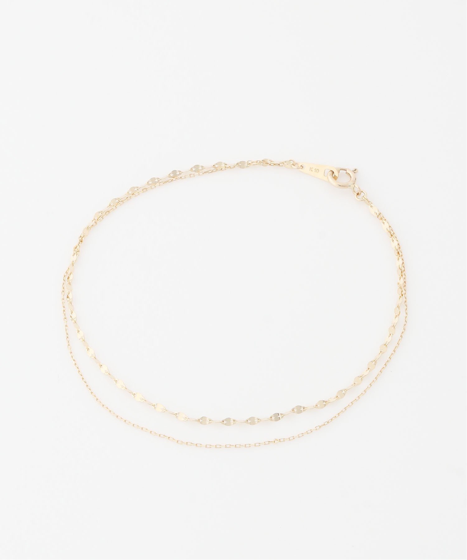 SETUP7｜les bon bon/2 tone bracelet 10金 10K K10 ブレスレット 日本