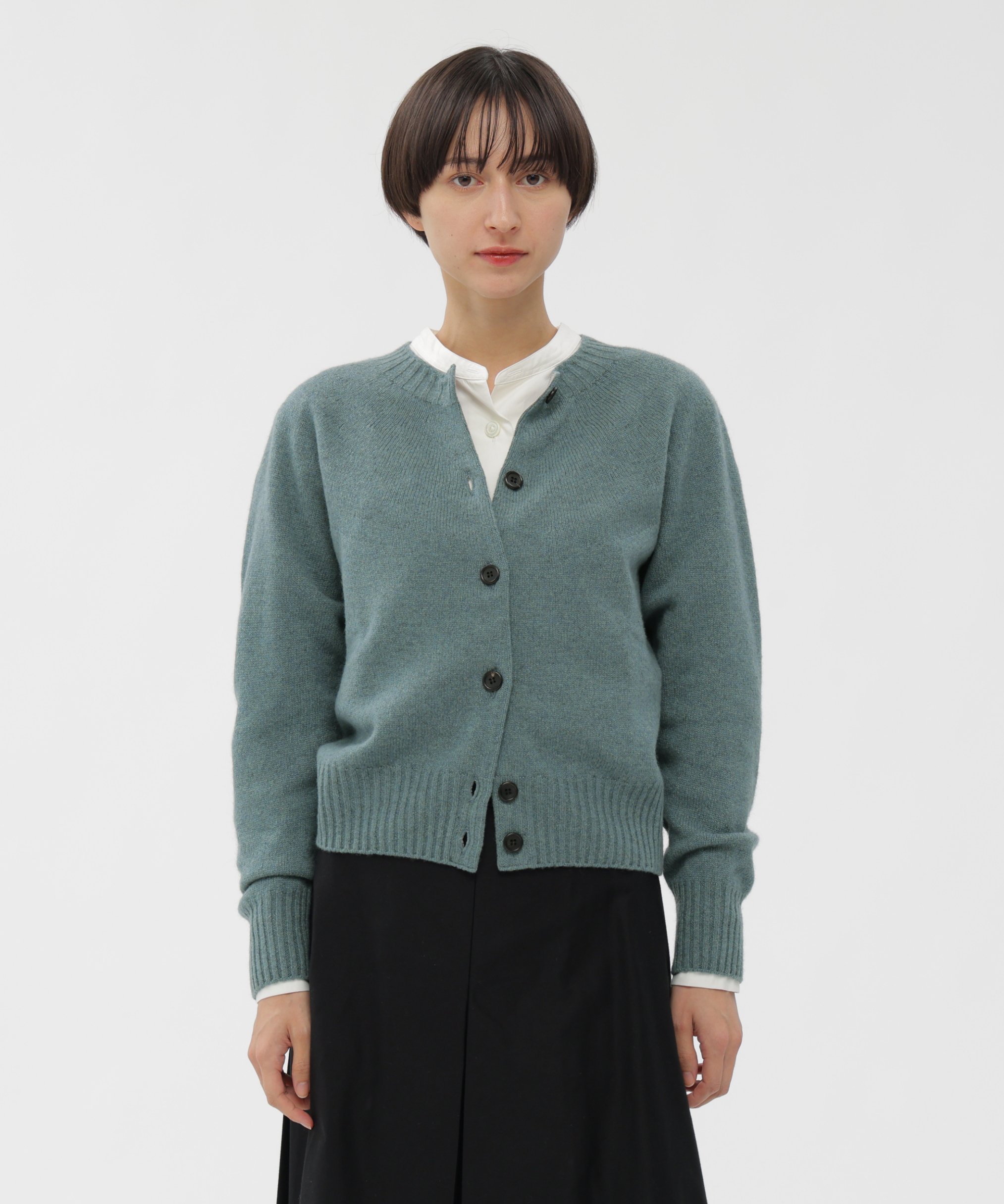 MARGARET HOWELL｜TWISTED CASHMERE WOOL KNITWEAR | Rakuten Fashion