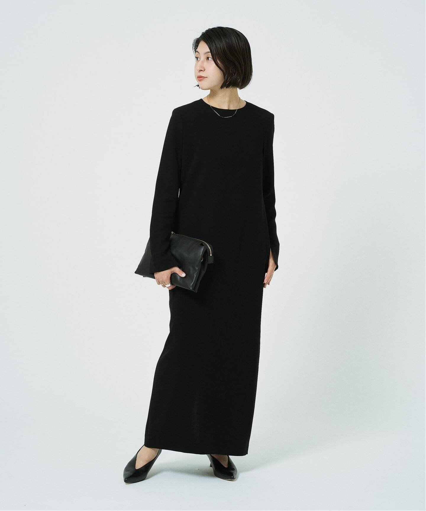 Spick & Span｜《追加9》ダブルクロスミニマルロングドレス | Rakuten