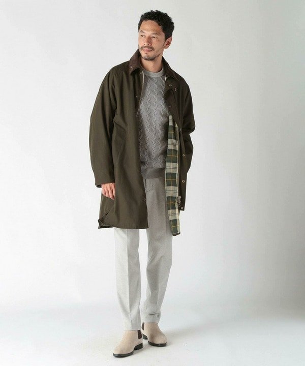 MEN'S BIGI｜【Barbour/バブアー 別注】EXMOORベースピーチスキン
