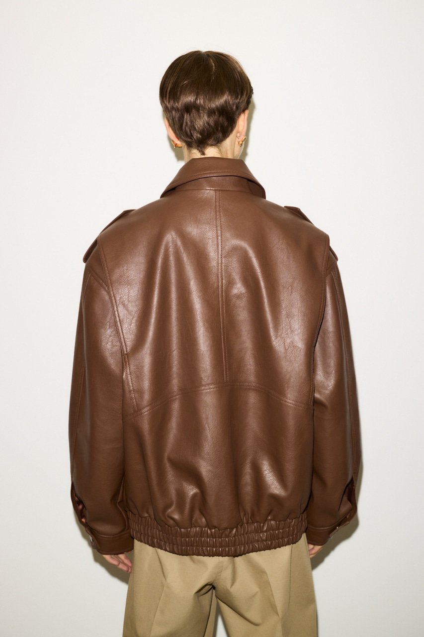 SLY｜【THROW】PAD IN F/LEATHER ジャケット | Rakuten Fashion(楽天