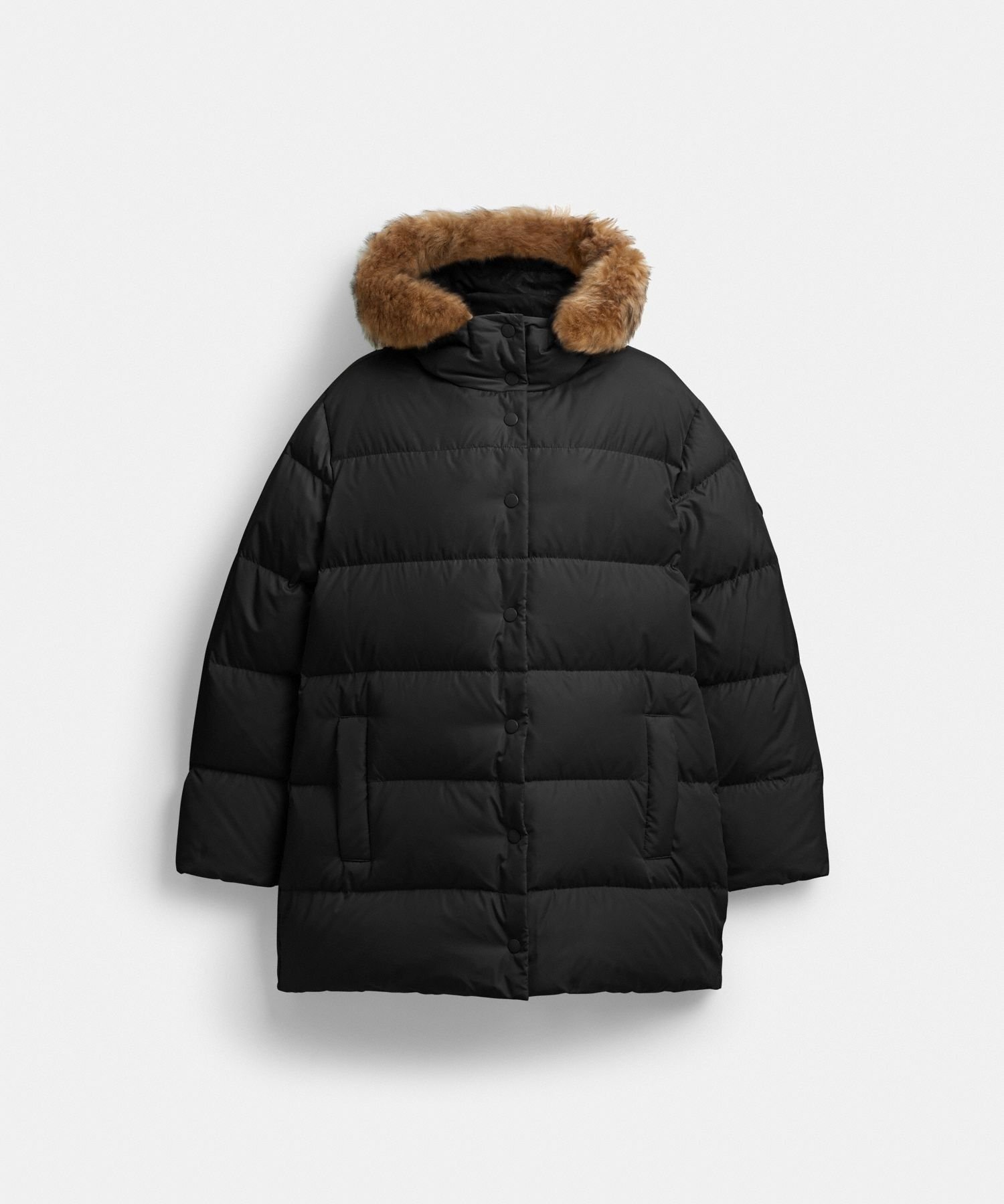 COACH OUTLET｜【公式】ミッド パッファー コート・シアリング