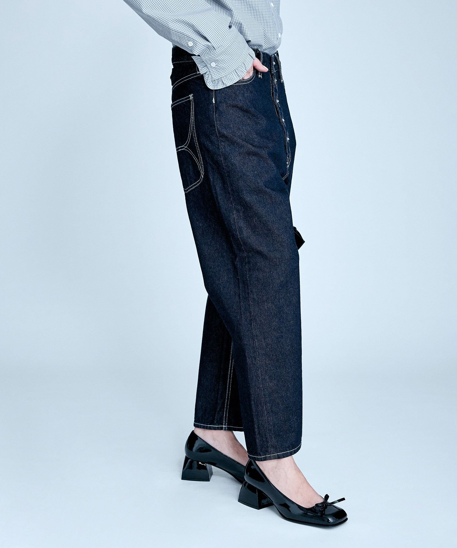 BRILL｜ボタンフライデニムパンツ | Rakuten Fashion(楽天ファッション