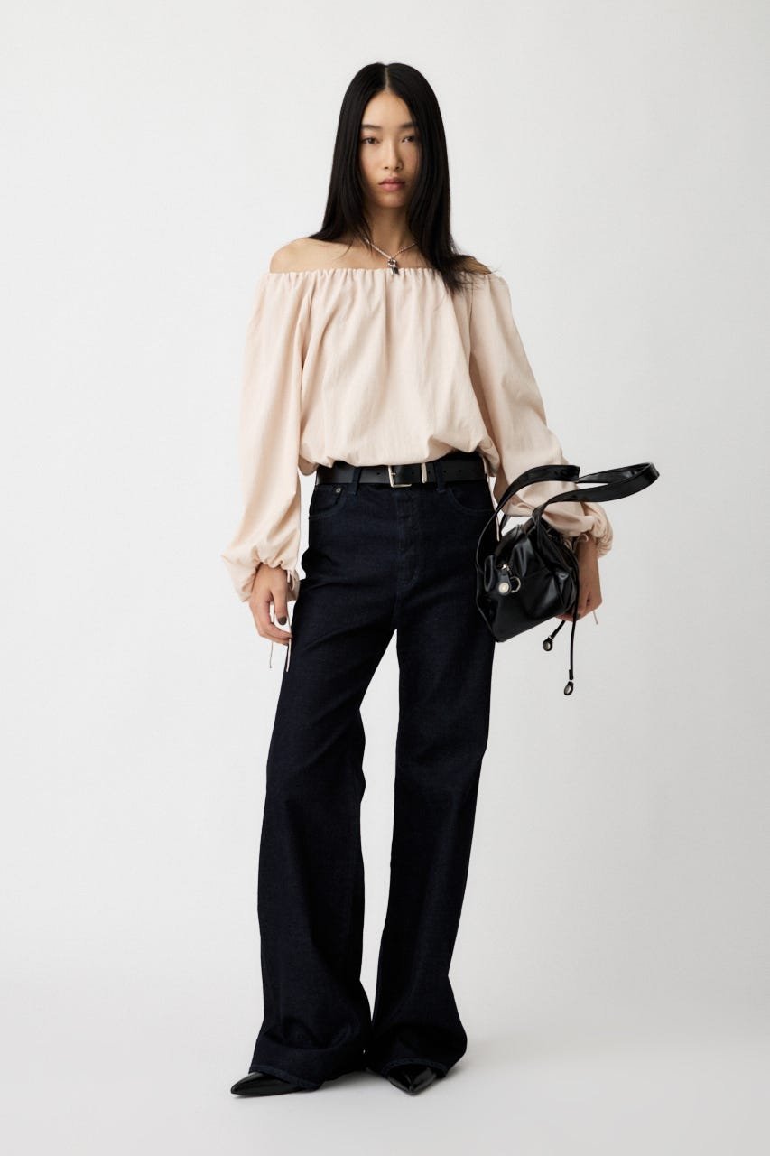 moussy｜【otonaMUSE掲載】【ViVi掲載】ADVANCED LONG LEG フレア