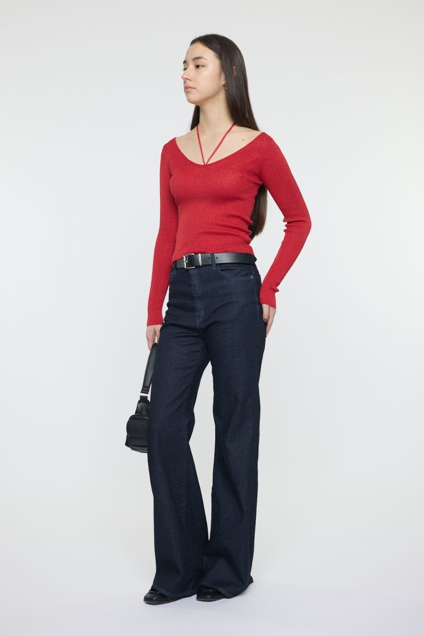 moussy｜【otonaMUSE掲載】【ViVi掲載】ADVANCED LONG LEG フレア