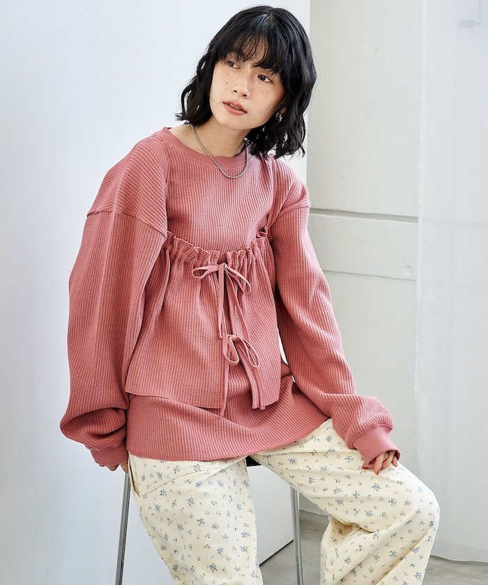 FREAK'S STORE｜【セットアイテム】ワッフル ロンT ビスチェセット
