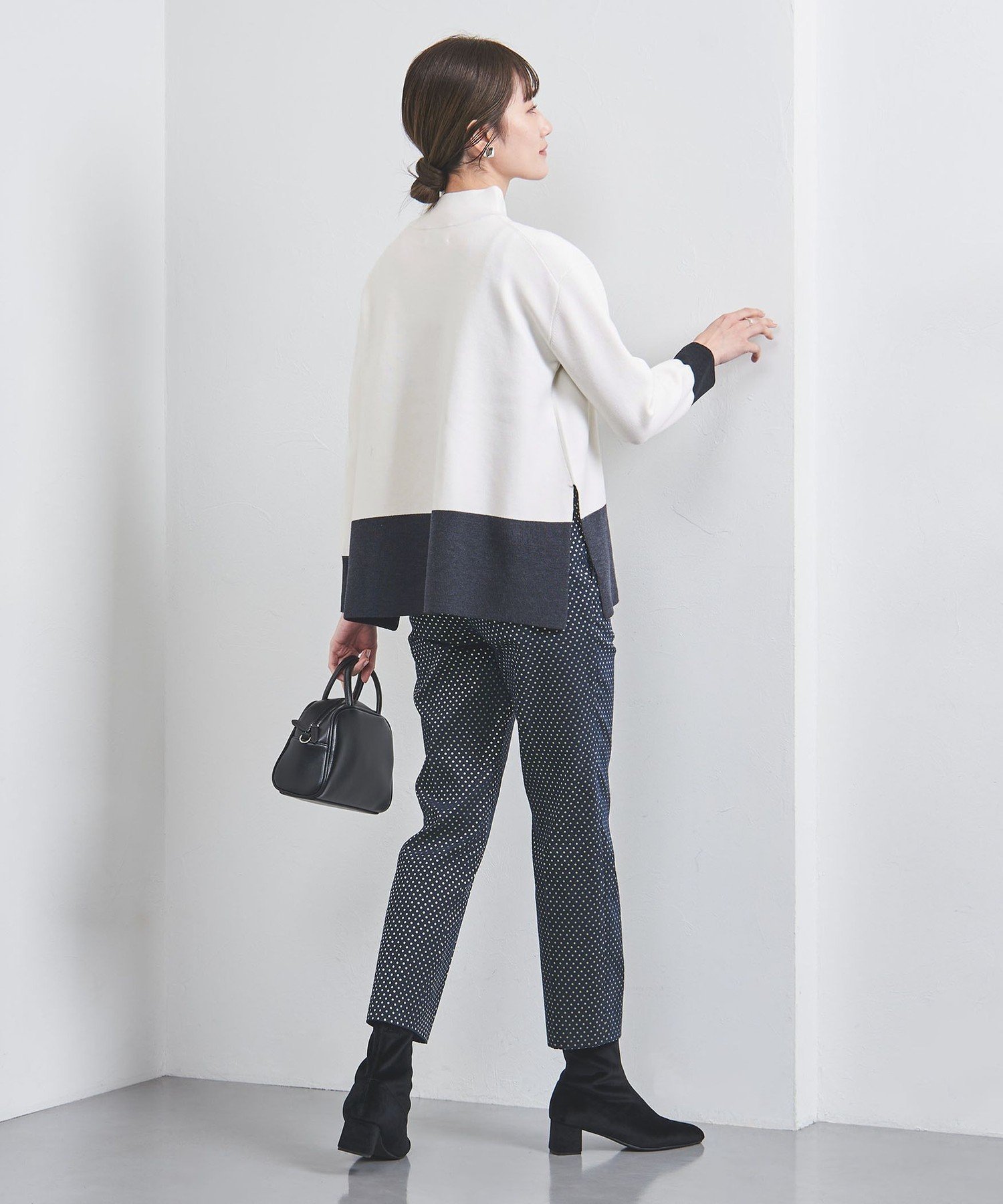 UNITED ARROWS LTD. OUTLET｜テントライン ハイネック ニット