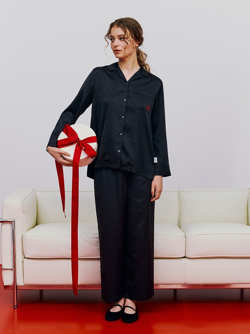 gelato pique｜【JOEL ROBUCHON】ツイードモコVネックワンピース