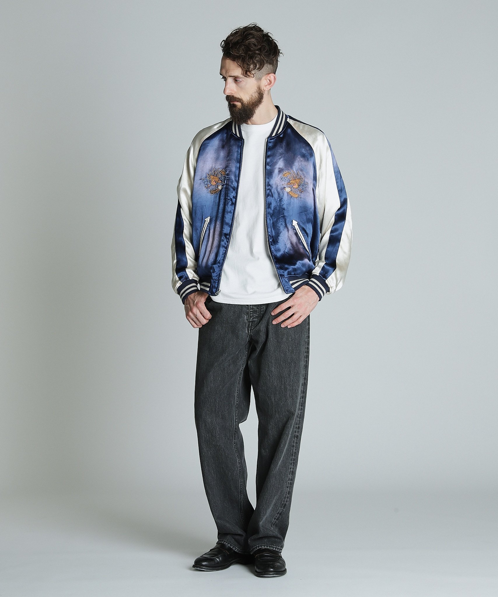 Schott｜RAYON SUKA ASING JACKET/レーヨン エイジング スカジャン