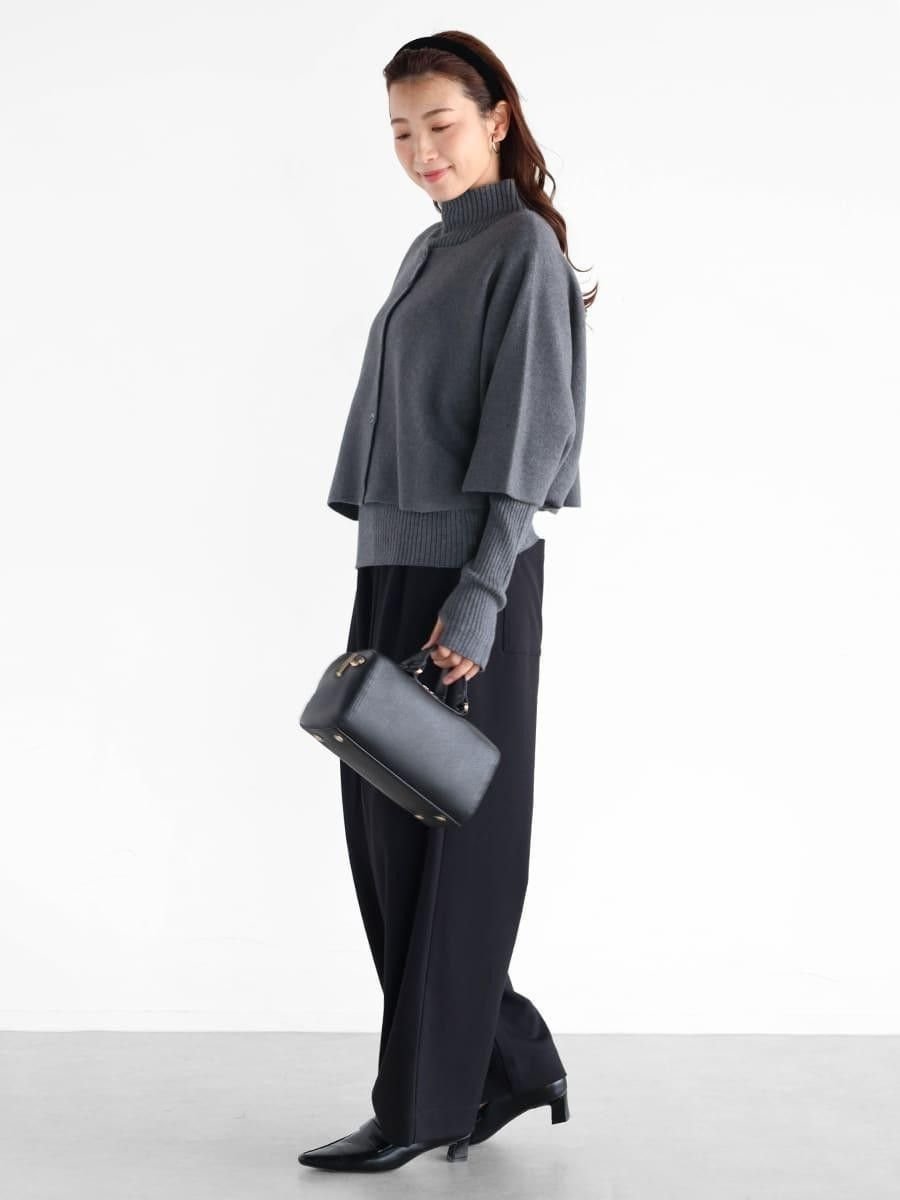 Vin｜ツイルコクーンシルエットパンツ | Rakuten Fashion(楽天