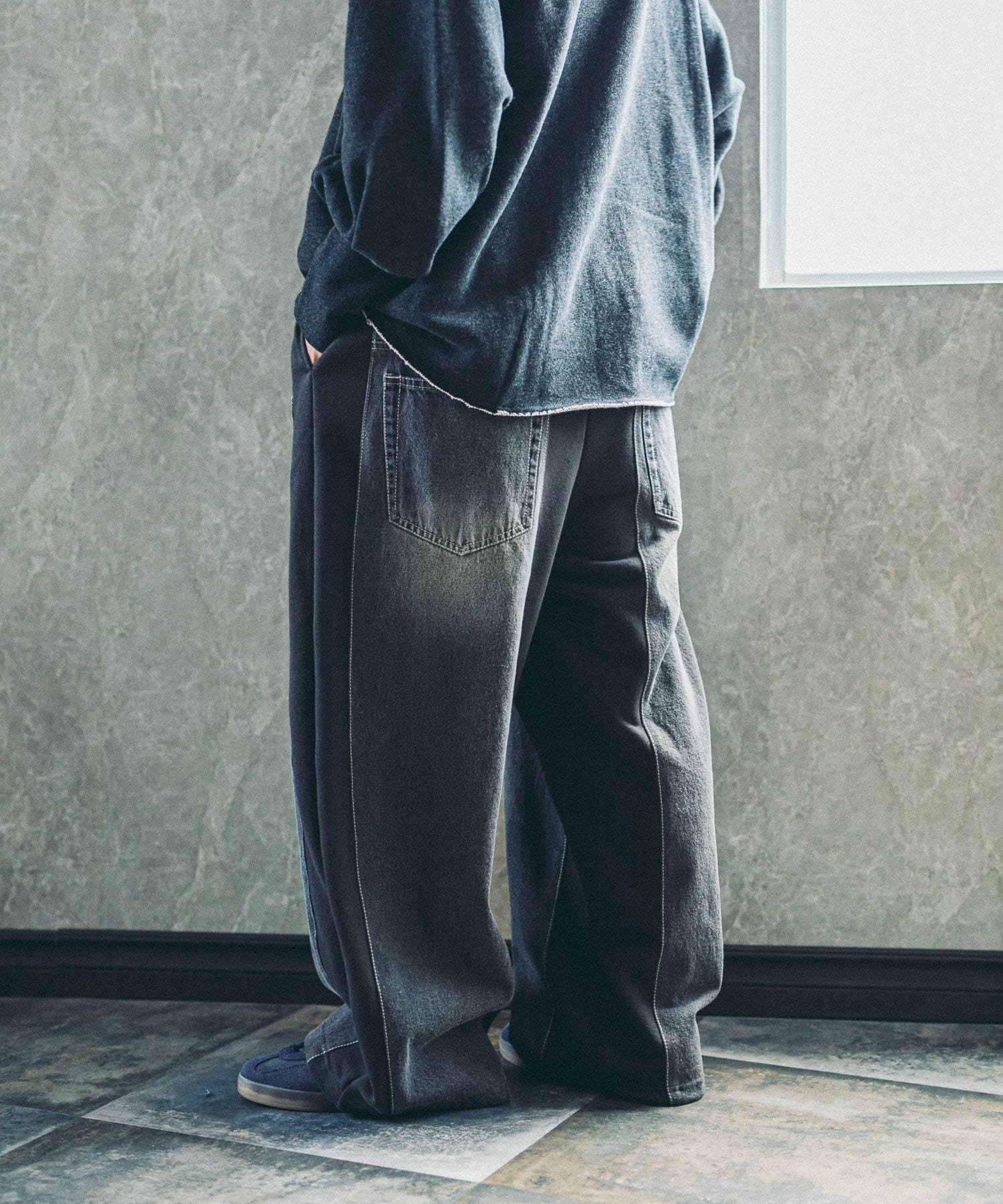 niko and ｜[MODE NORM CORE] デニムパッチワークパンツ | Rakuten