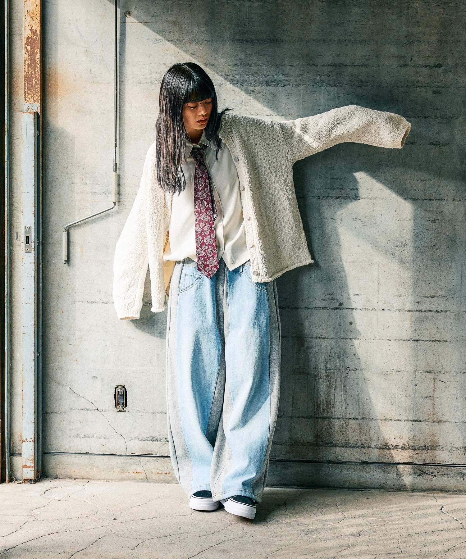 niko and ｜[MODE NORM CORE] デニムパッチワークパンツ | Rakuten