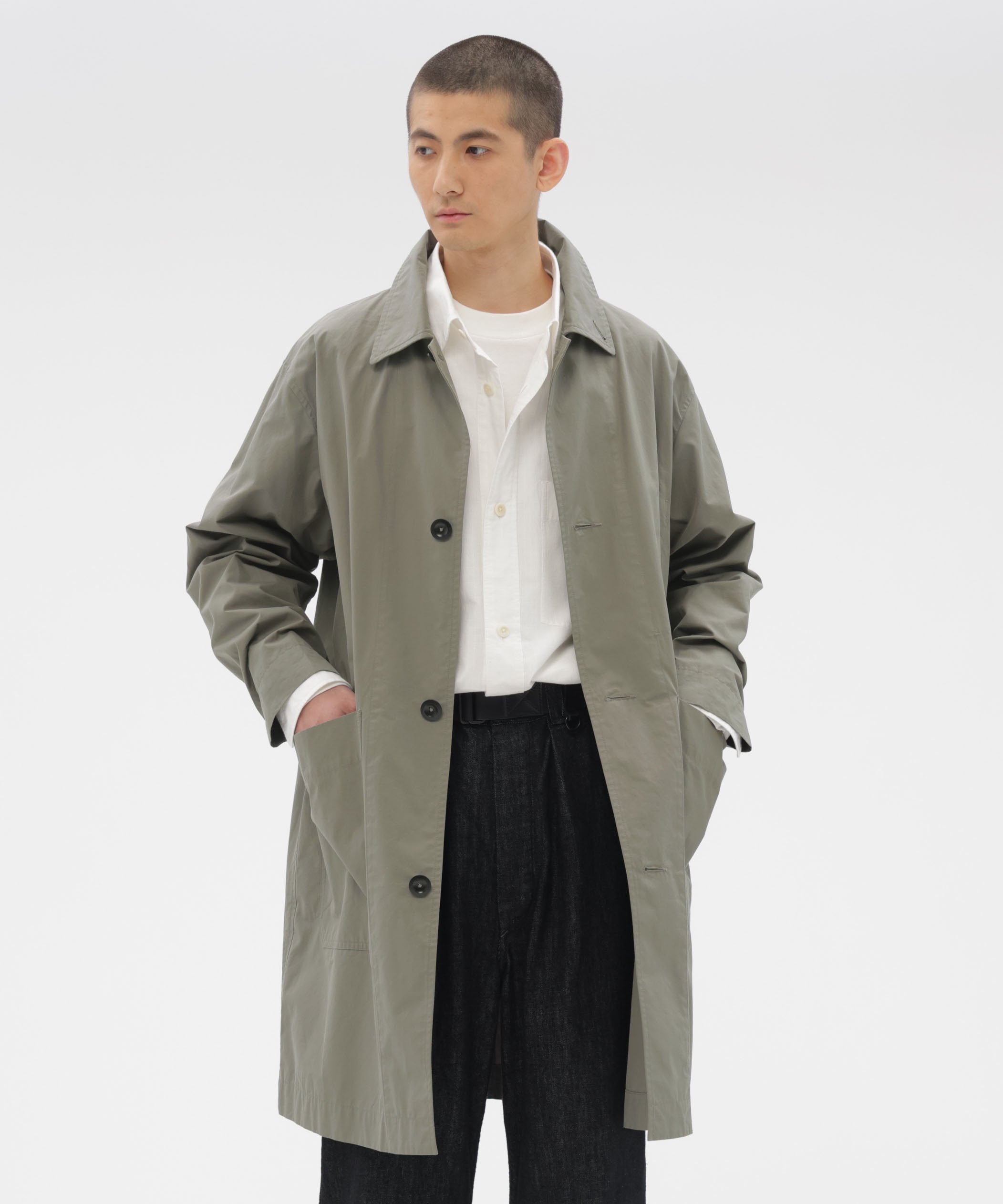MARGARET HOWELL｜PROOFED COTTON POPLIN COAT | Rakuten Fashion(楽天
