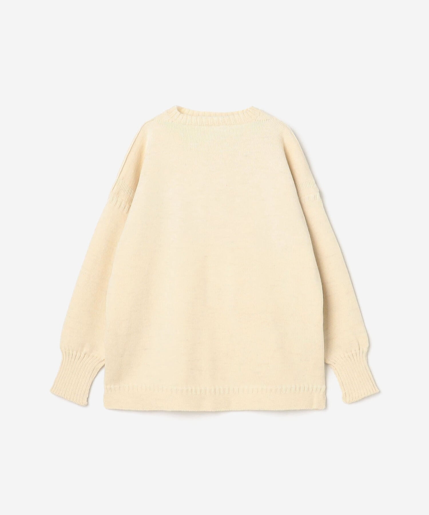 Le Tricoteur/トラディショナルウールガンジーセーター/50/ボーダー Le Tricoteur | トラディショナル ウールガンジーセーター UNISEX