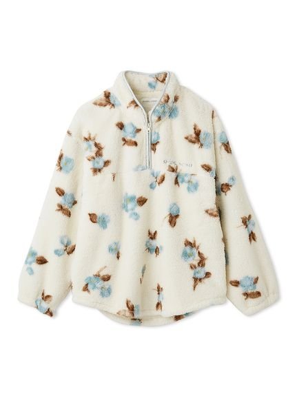 SNIDEL HOME｜ボアフリースハーフジップトップス | Rakuten Fashion