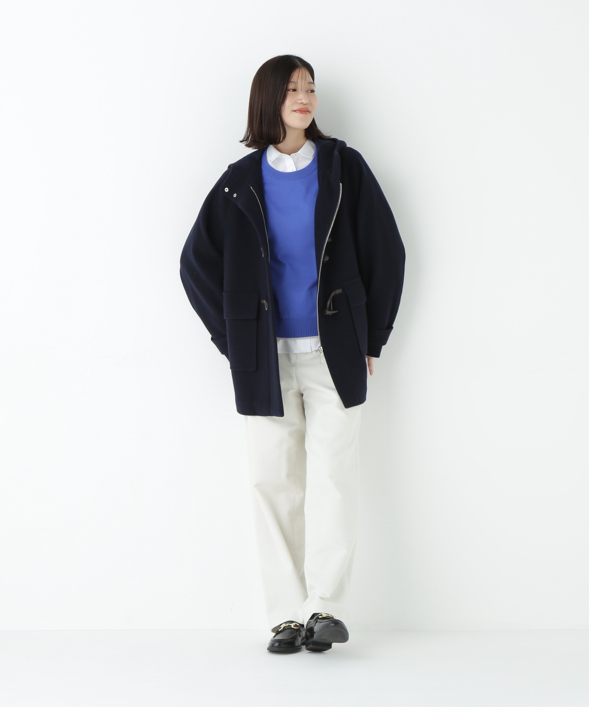 human woman｜◇モッサミドルダッフルコート | Rakuten Fashion(楽天