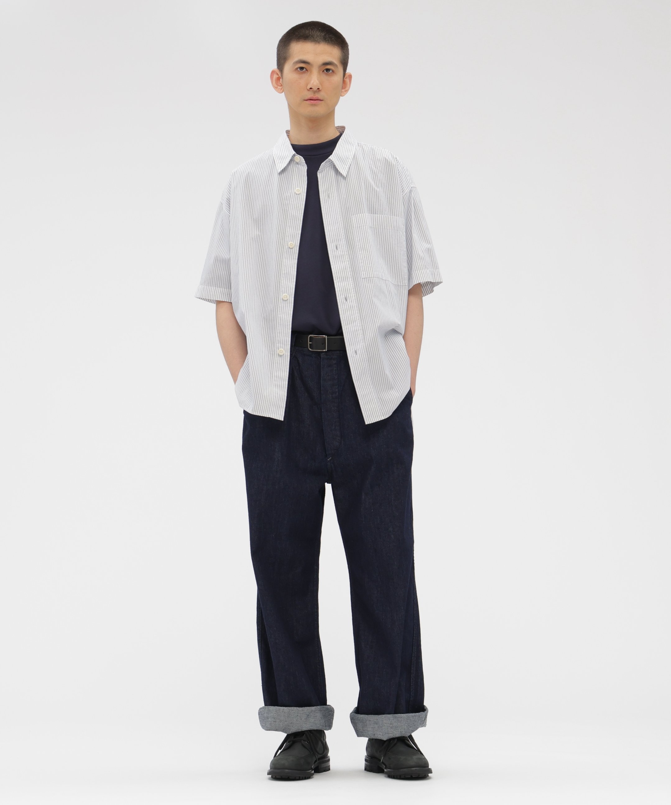 MARGARET HOWELL｜CANTON LIGHT DENIM TROUSERS | Rakuten Fashion