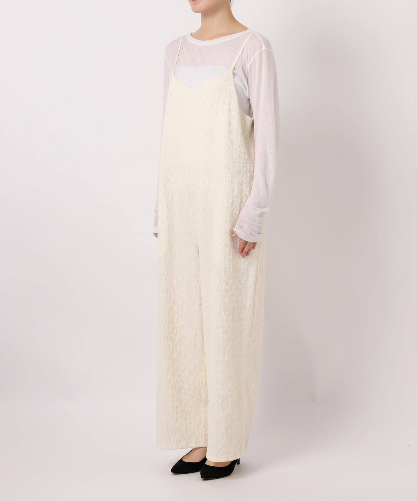 Spick & Span｜《WEB限定 / 追加》ドットジャガードサロペット