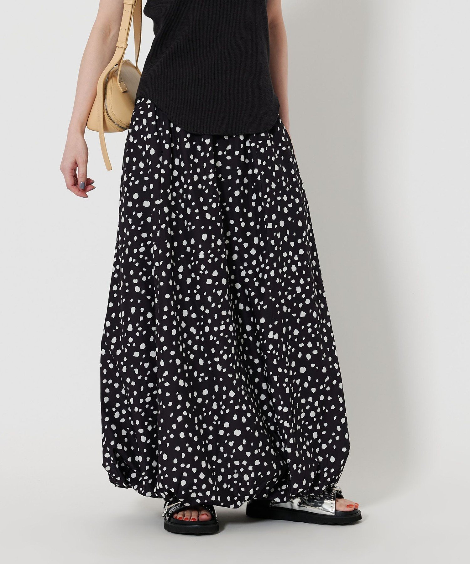 UNITED ARROWS LTD. OUTLET｜タフタ バルーンスカート -ウォッシャブル