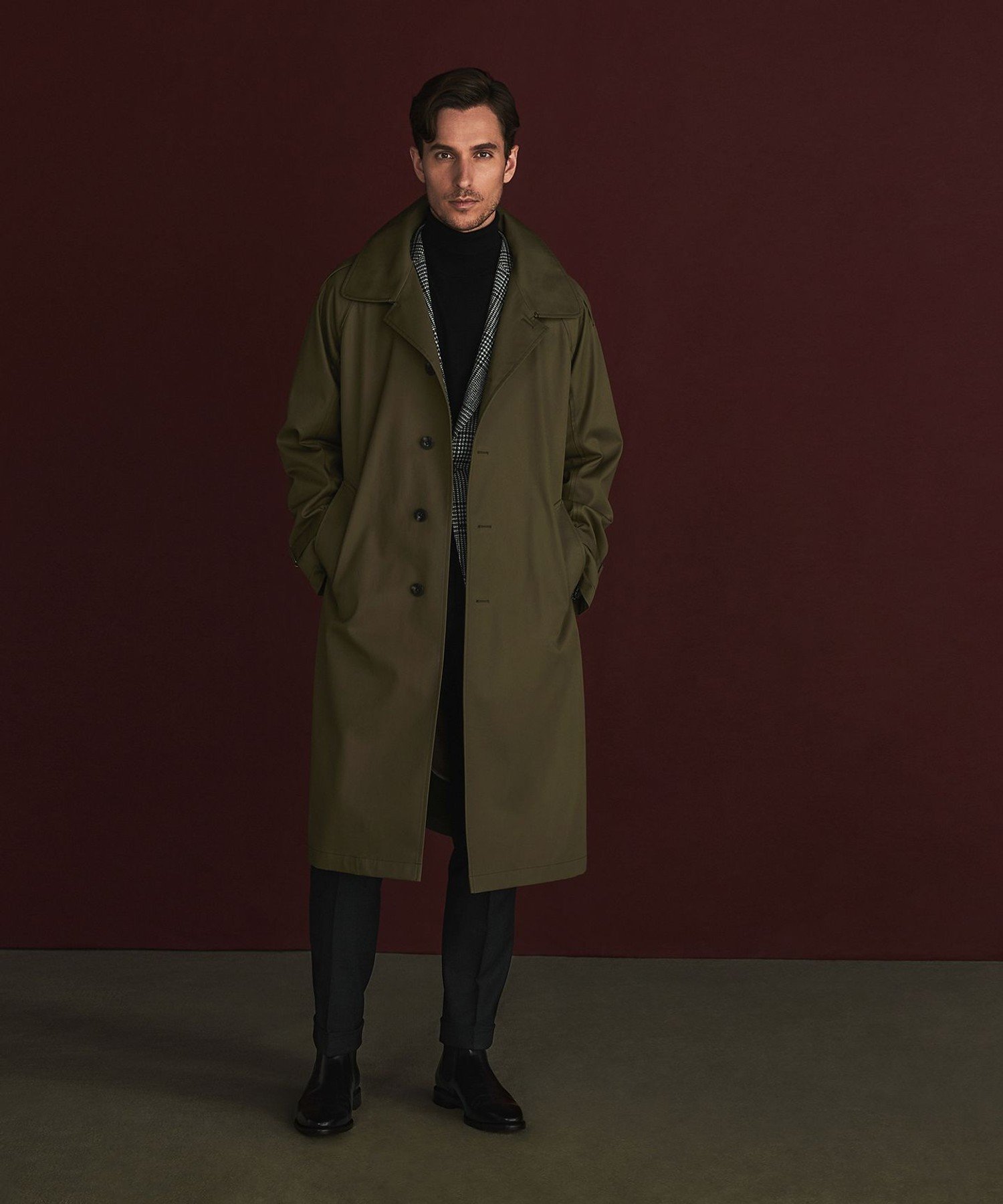 gotairiku｜VENTILE ギャバジン モーターサイクルコート | Rakuten