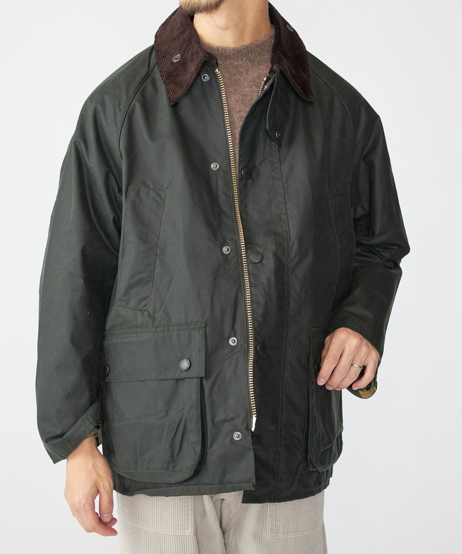 SHIPS｜Barbour: OS WAX BEDALE オーバーサイズ ビデイル | Rakuten